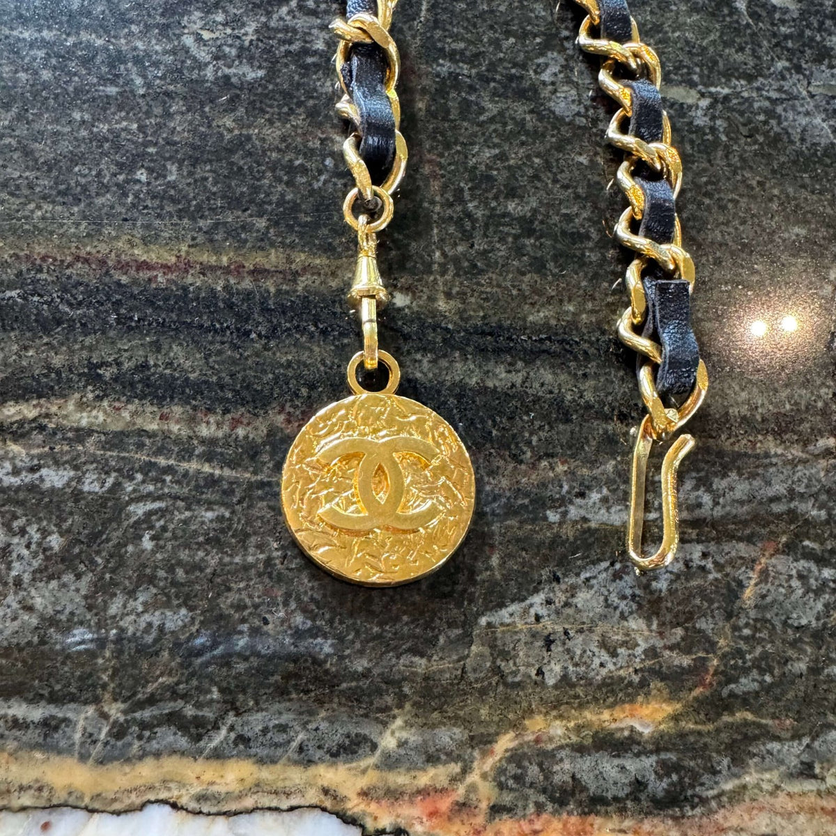 Chanel vintage chain belt 1982
