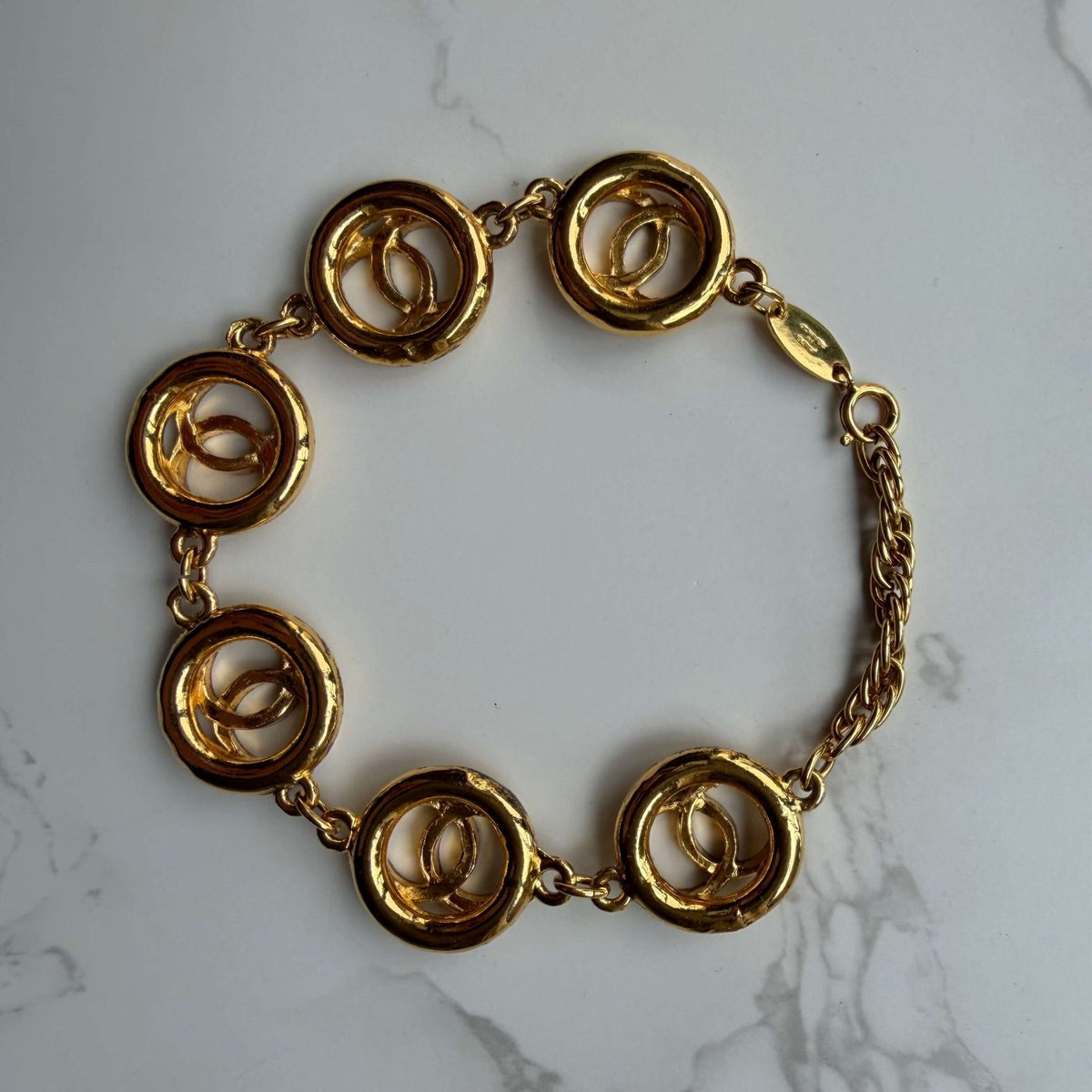 Chanel vintage jewelry 24k gold plated