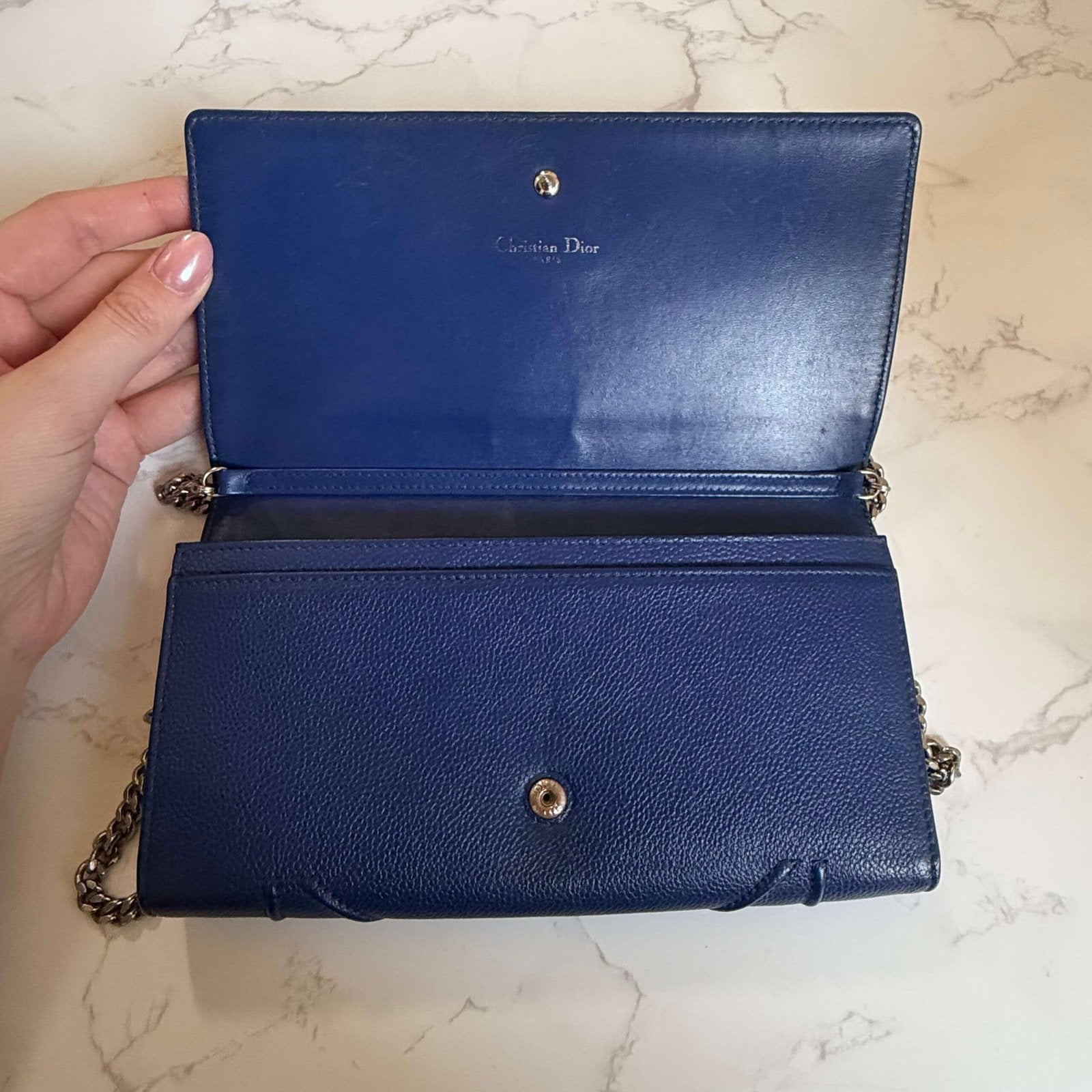 Dior Diorama Croisiere WOC interior card slots