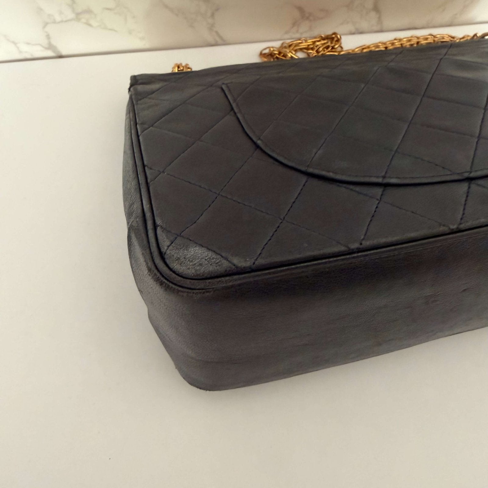 Gebruikerssporen Chanel tas 80s