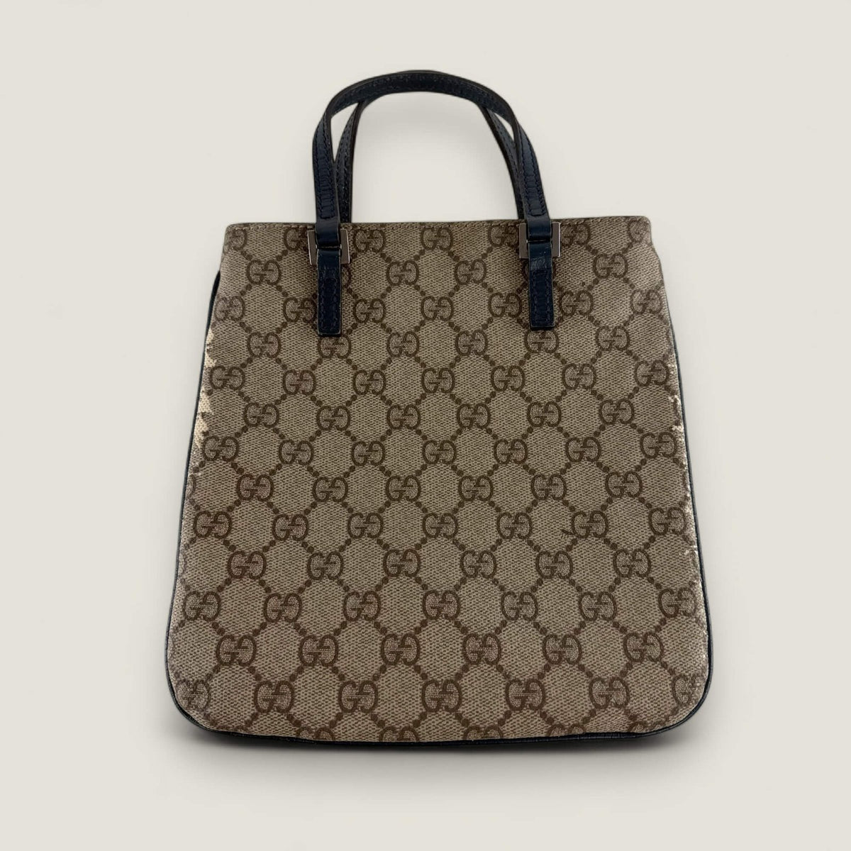 Pre-owned Gucci GG Supreme mini tote bag