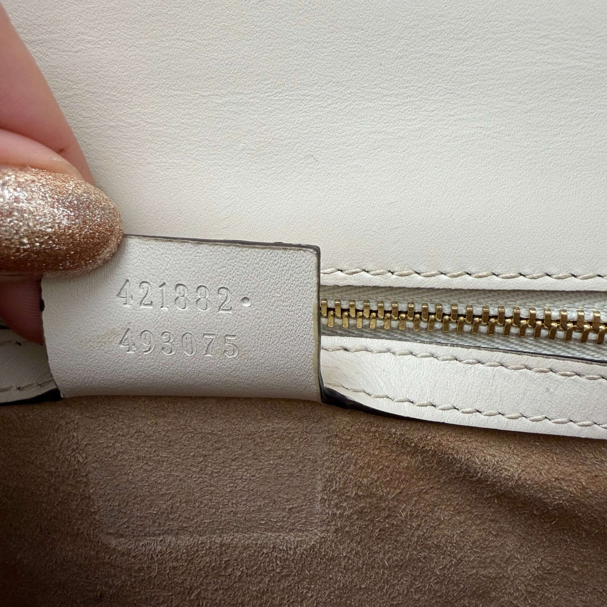 Gucci Sylvie bag serial number