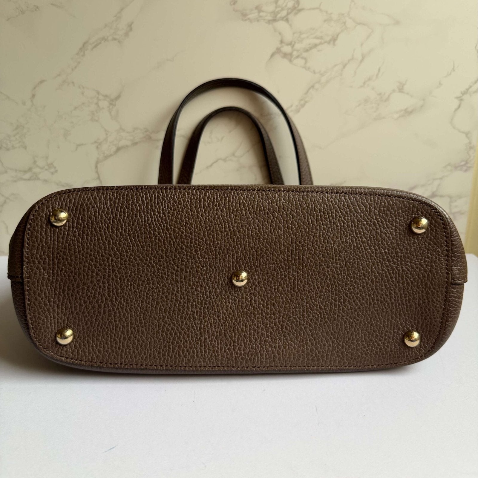 Gucci designer tote bag leather