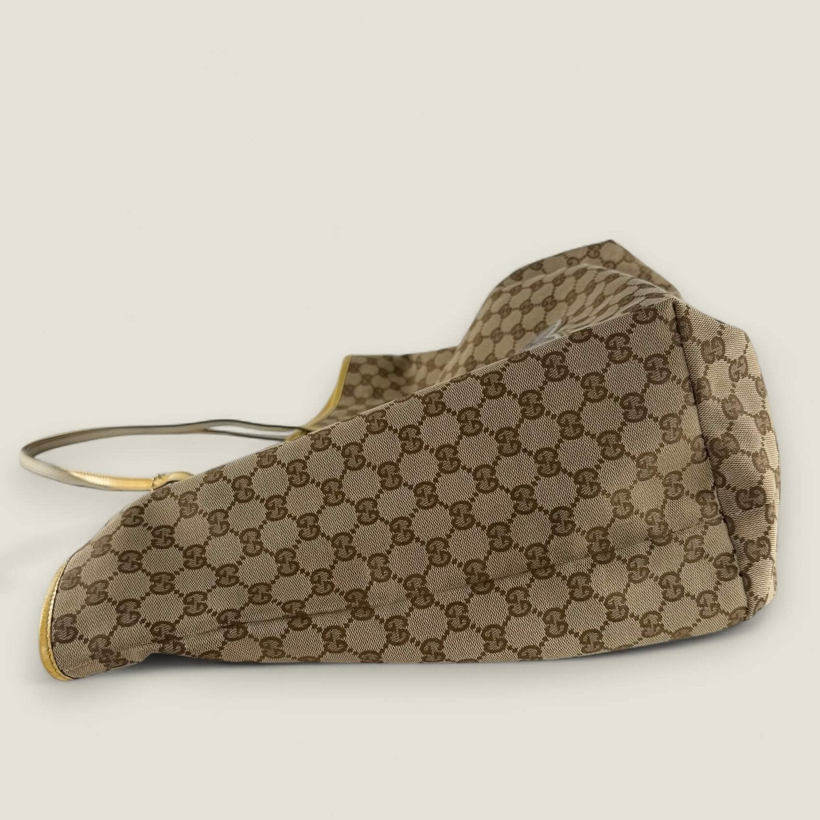 Gucci gg supreme monogram canvas with pug