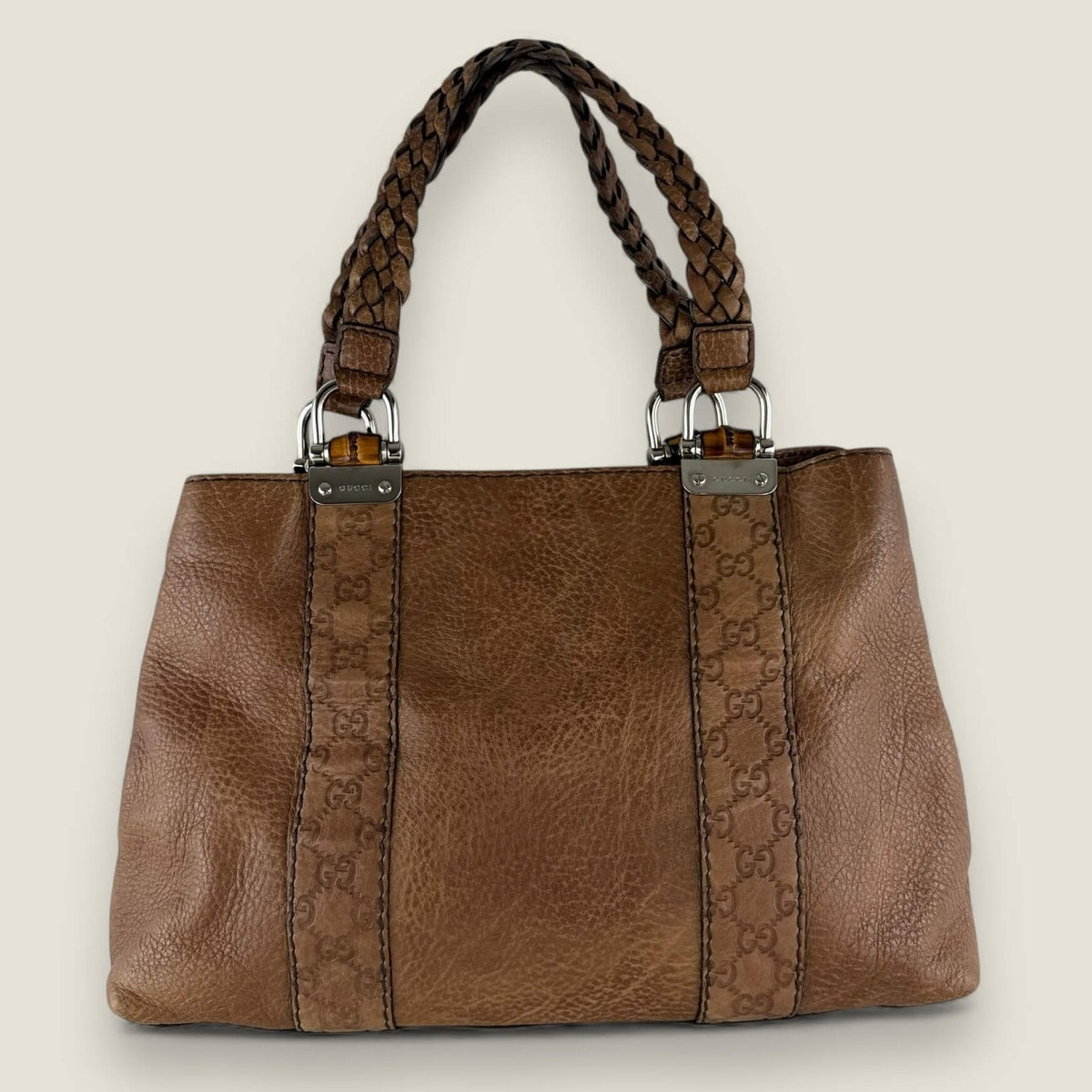 Gucci leren Bamboo Libeccio