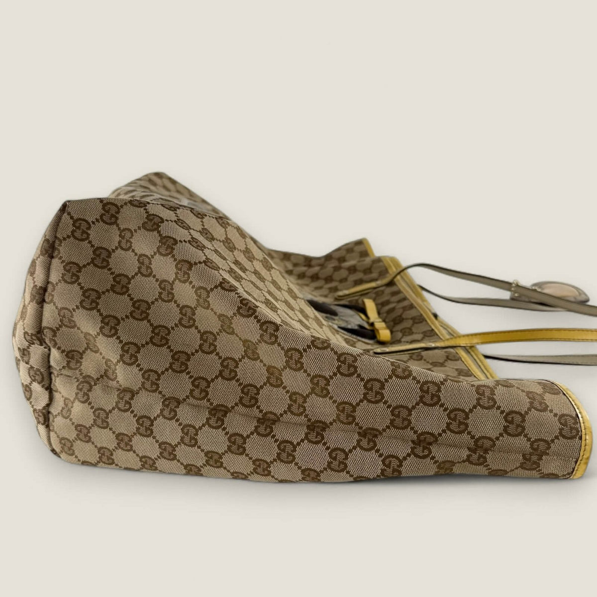 Gucci pre owned pug dog tote bag rare