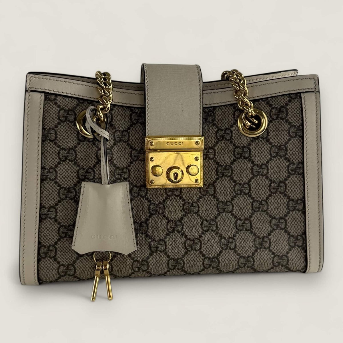 Gucci bag padlock tote