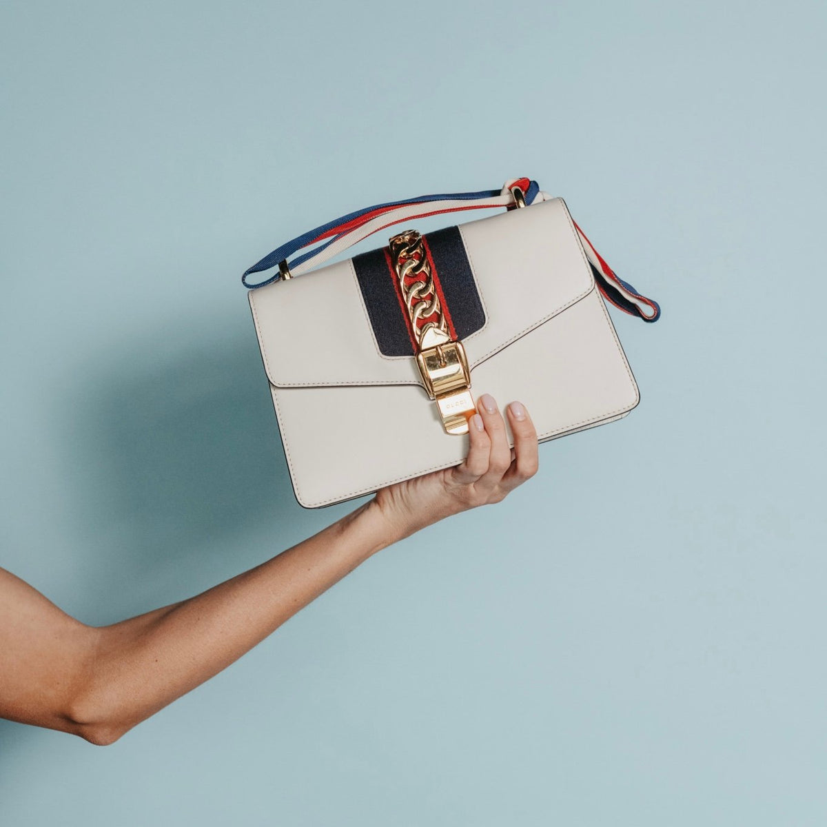 Gucci small Sylvie shoulder bag calfskin