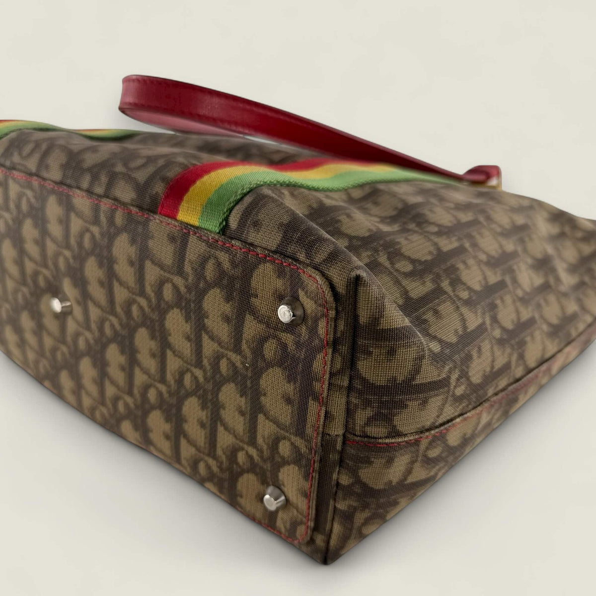 iconic Dior Rasta tote pre-owned designer bag