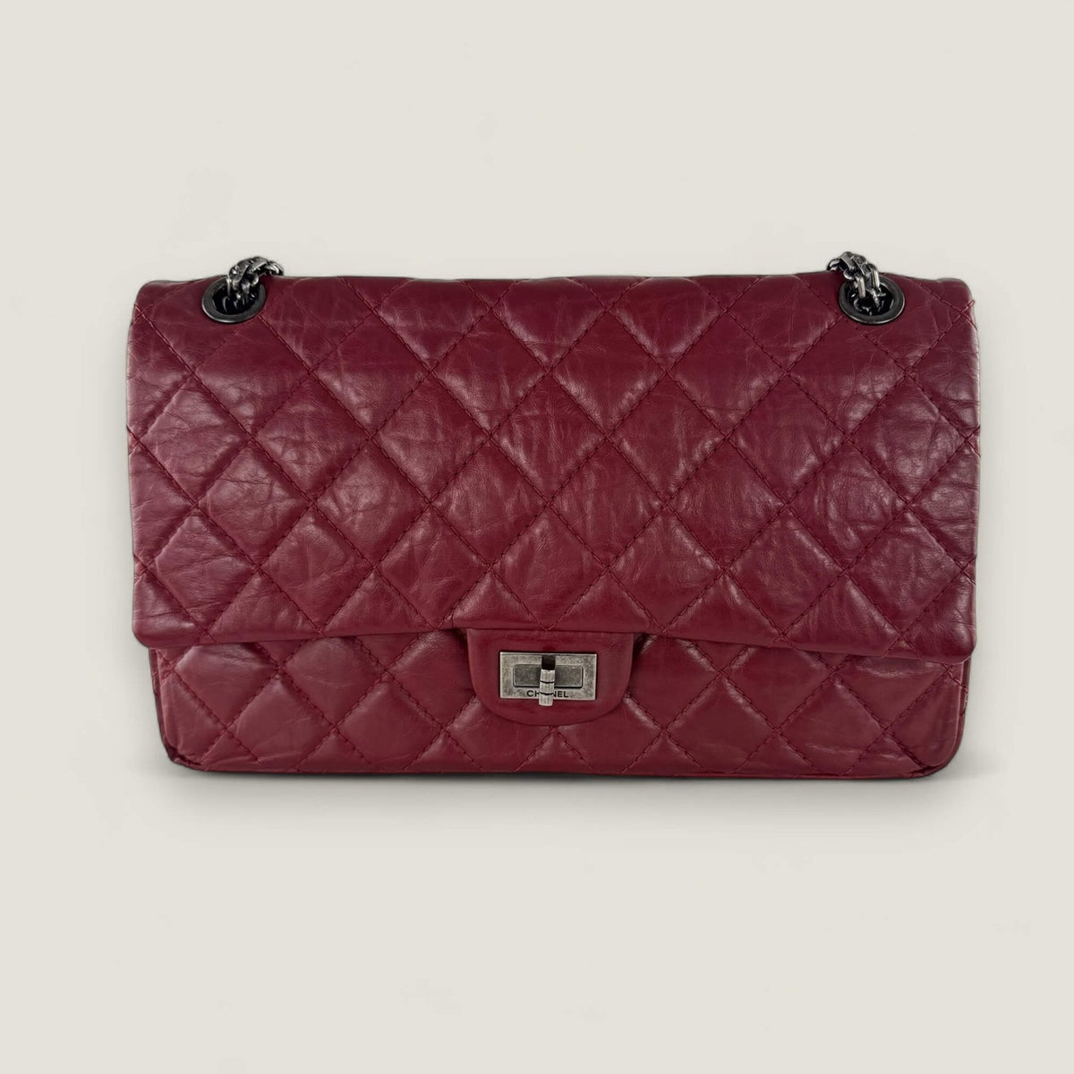 classic Chanel medium flap shoulder bag