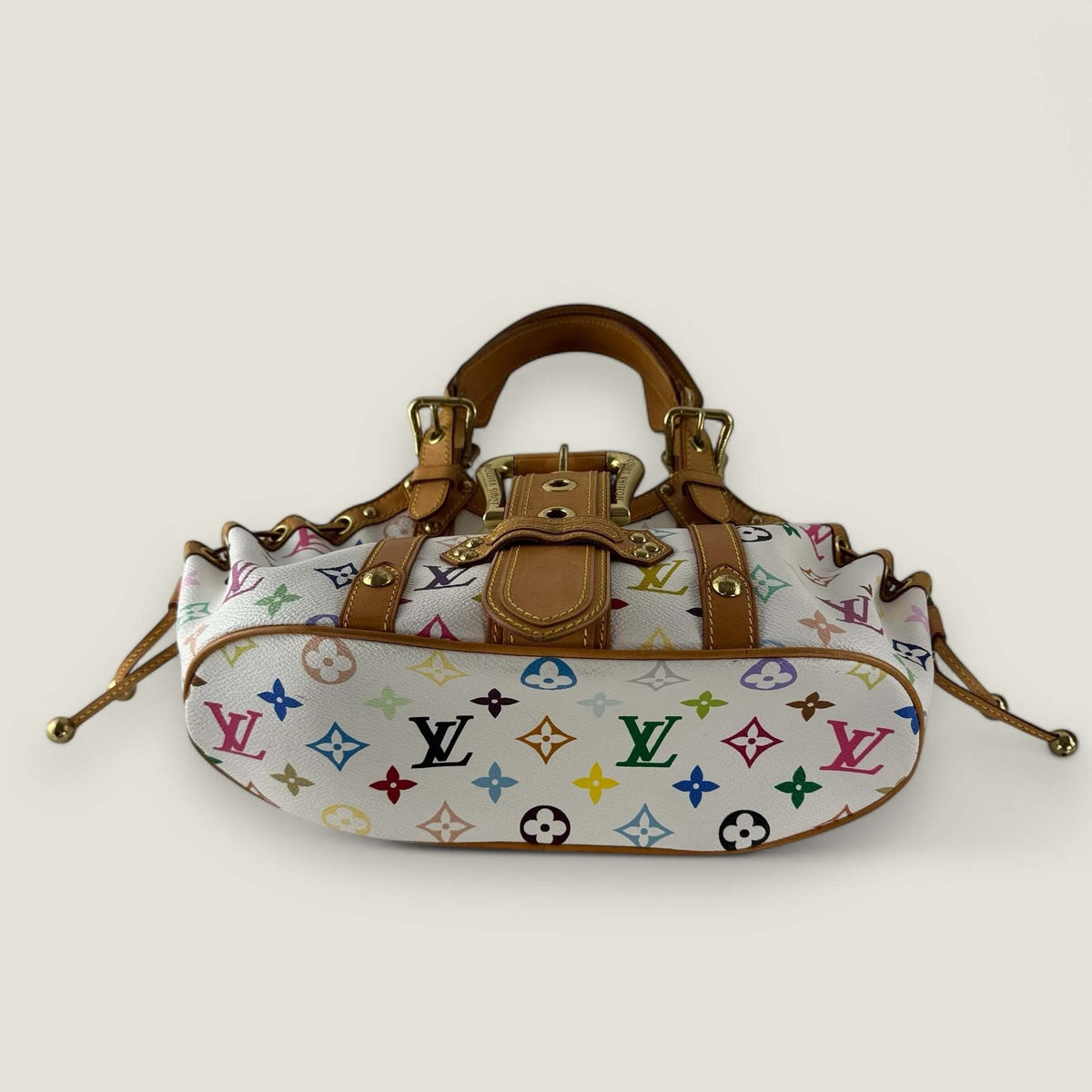 Louis Vuitton Murakami multicolor white monogram canvas