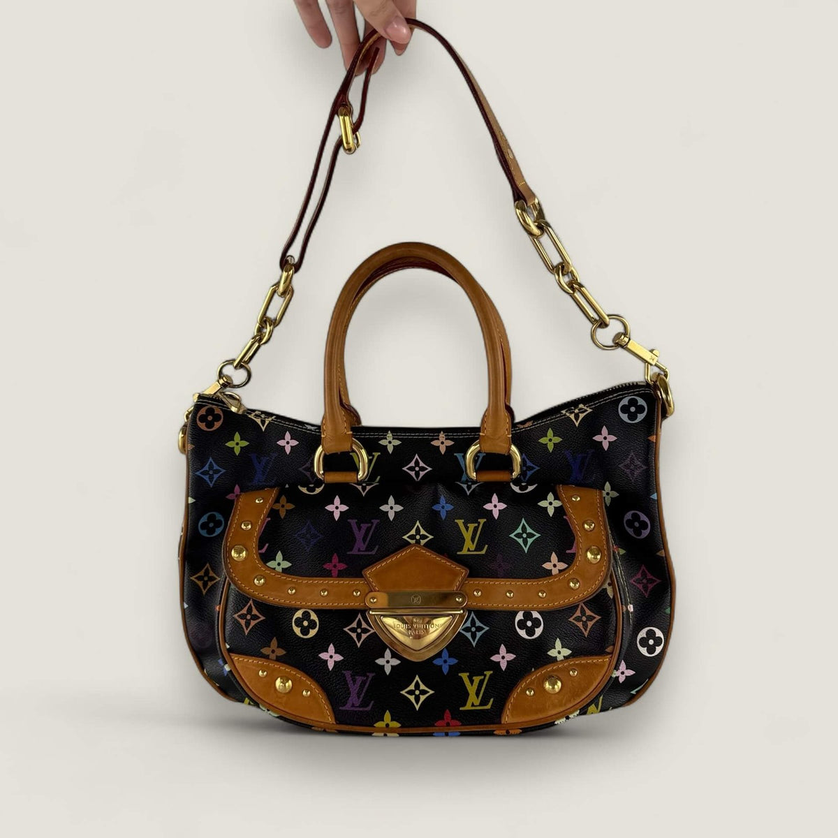 Louis Vuitton Rita multicolor zwart - pre-owned
