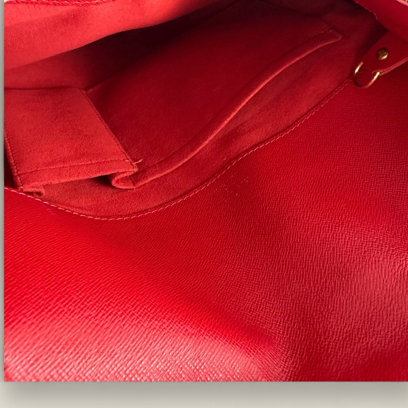 Louis Vuitton musette salsa damier ebene interior