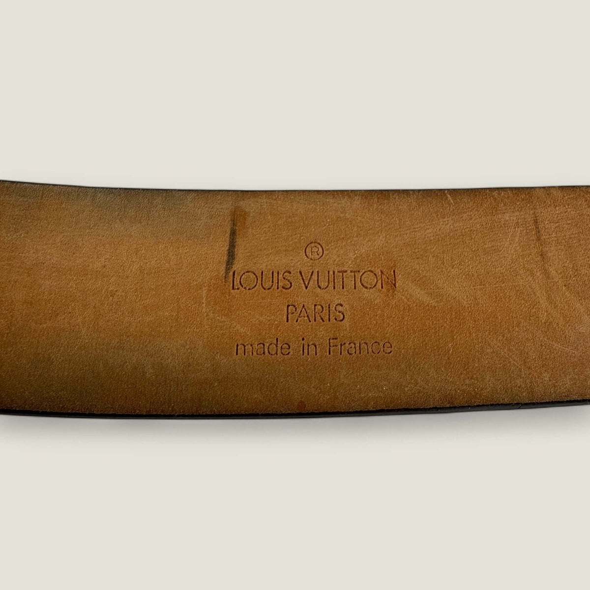Louis Vuitton belt made in France original