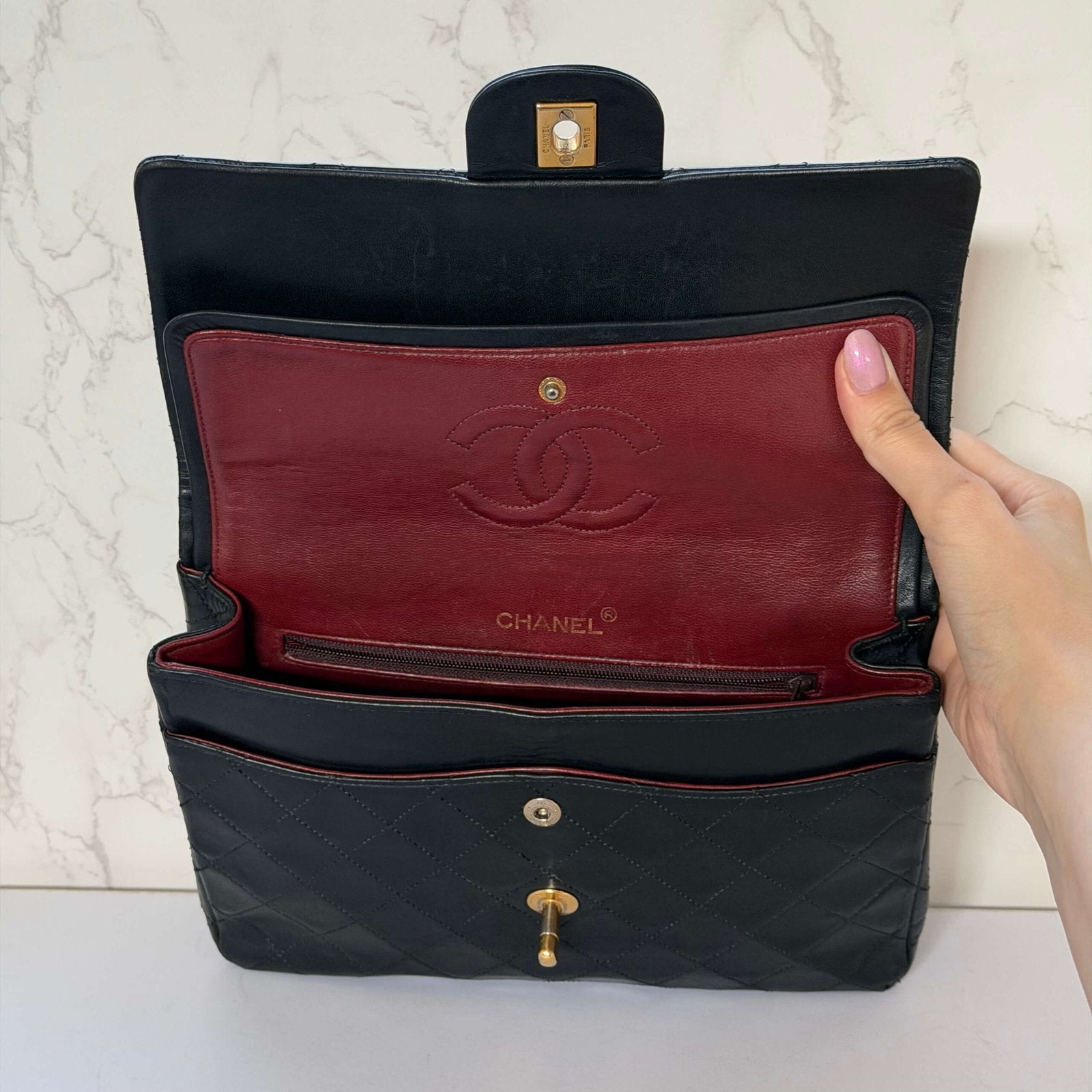 Original vintage Chanel flap bag