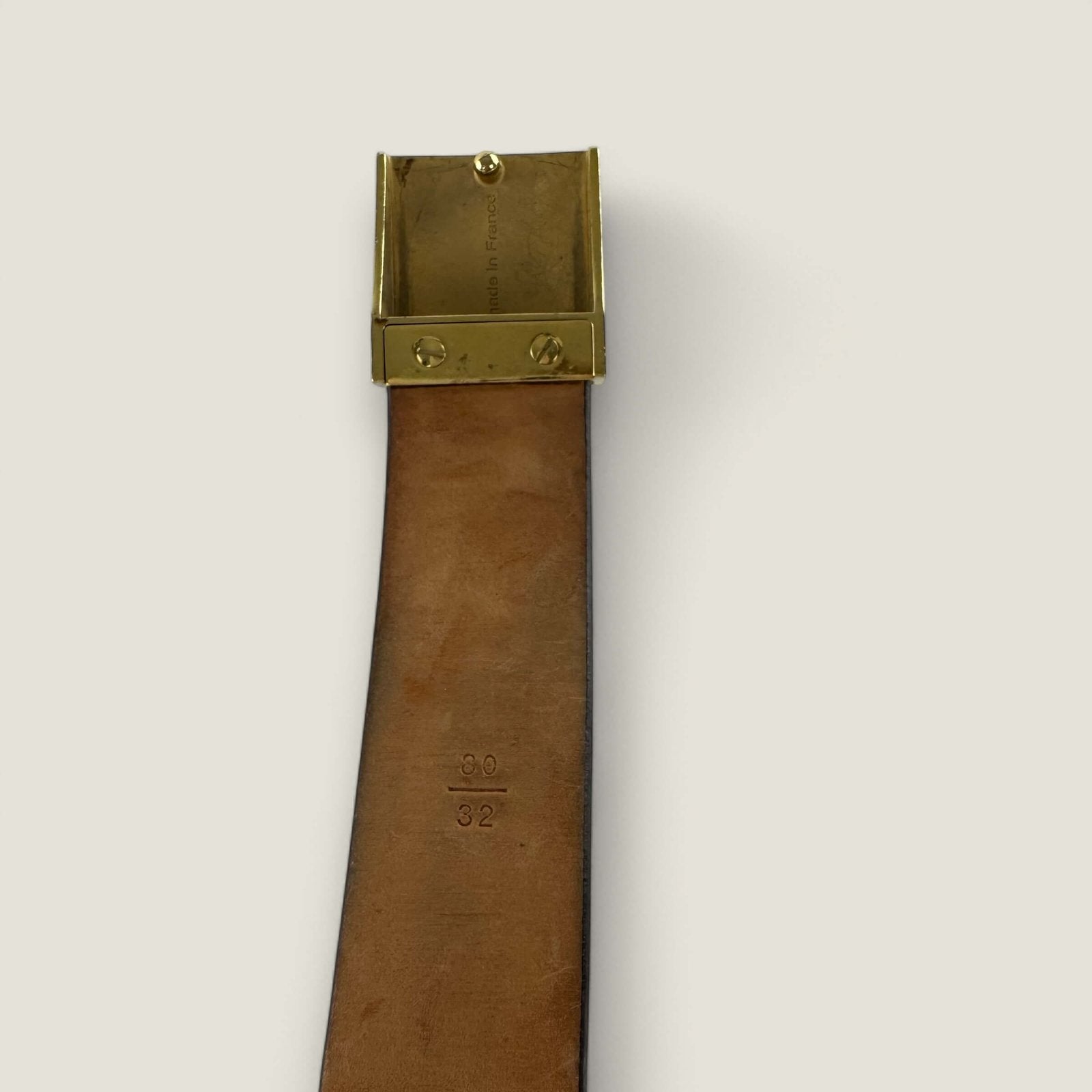 Original Louis Vuitton belt size 80