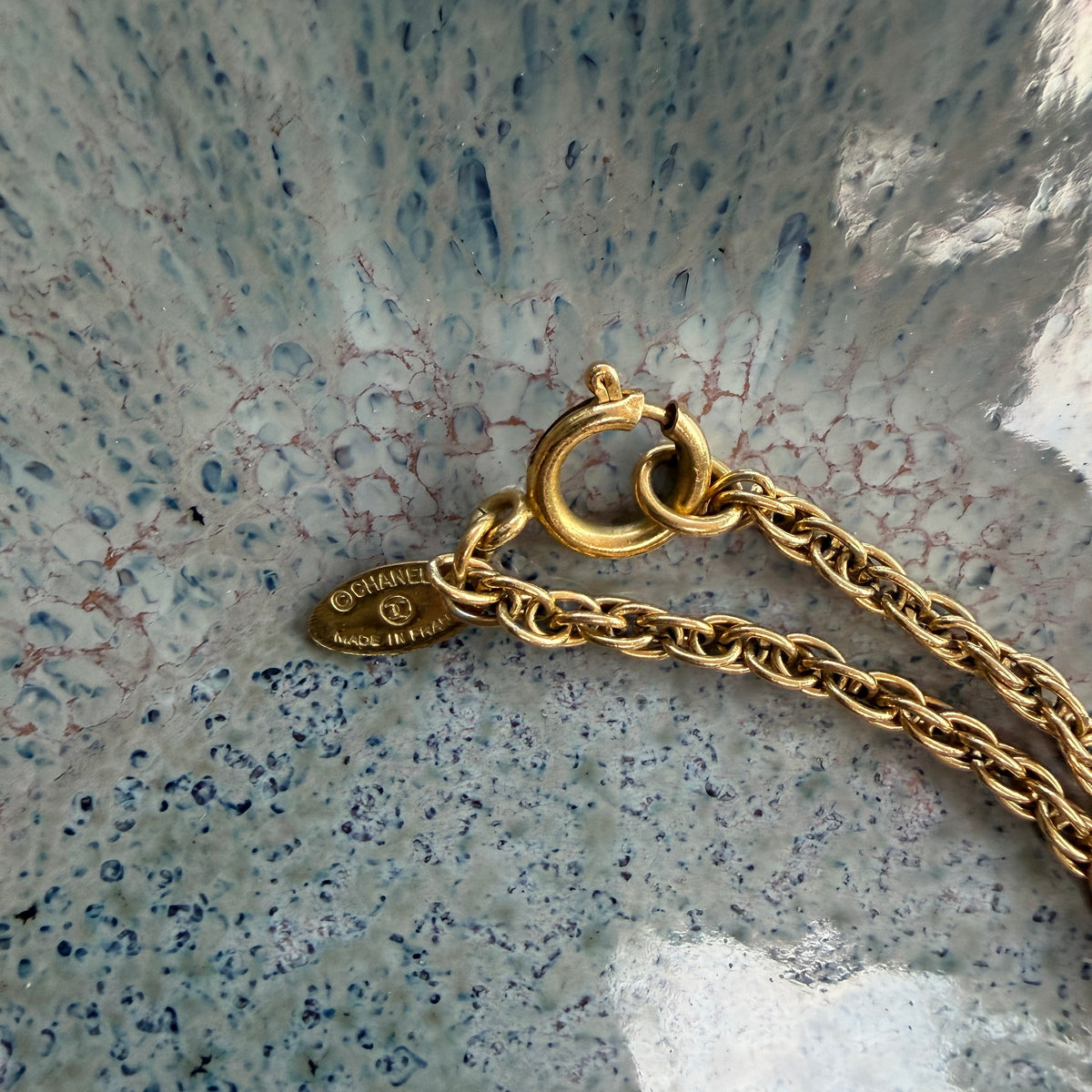 Originele Chanel ketting 24k verguld