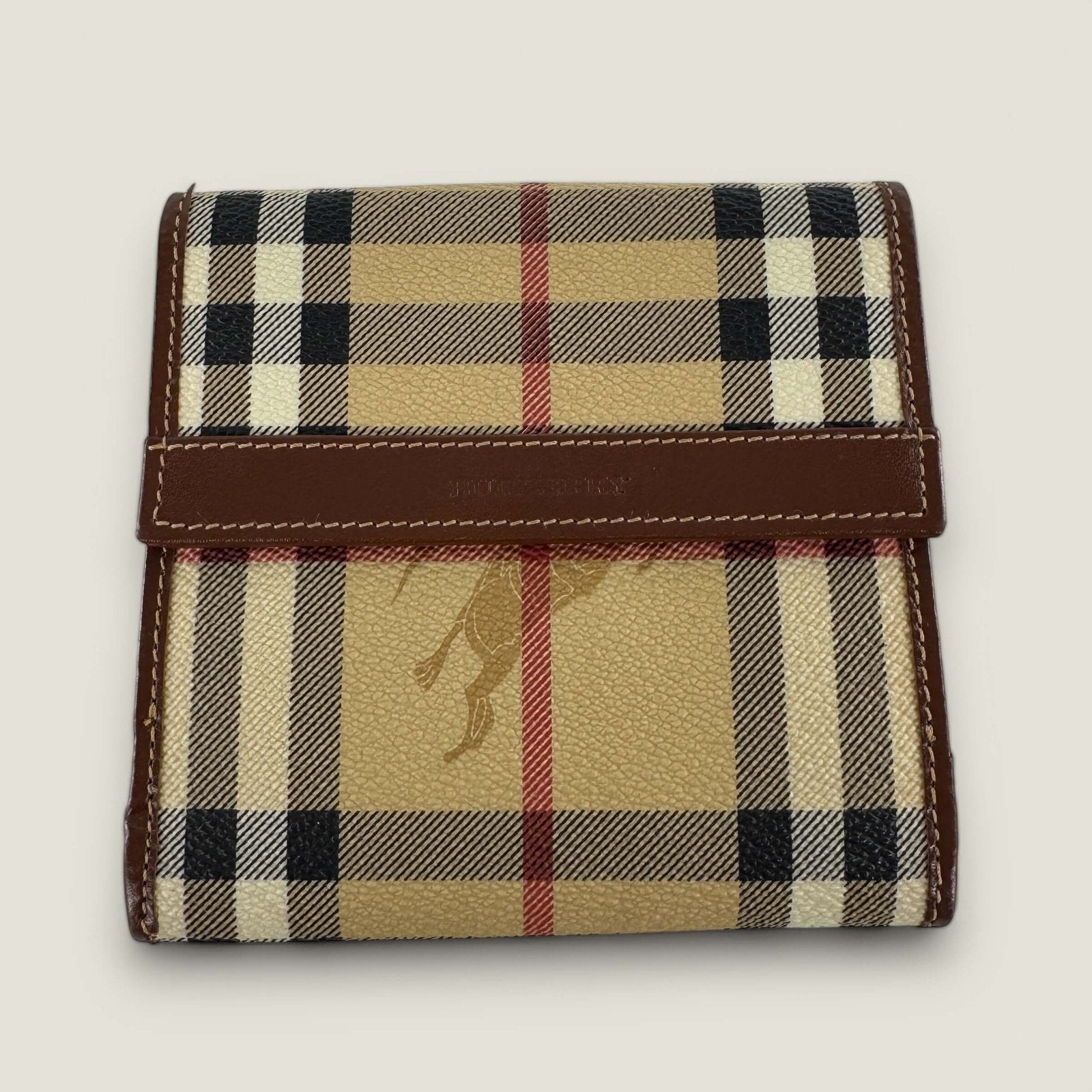 Pre-owned Burberry wallet authentic designer