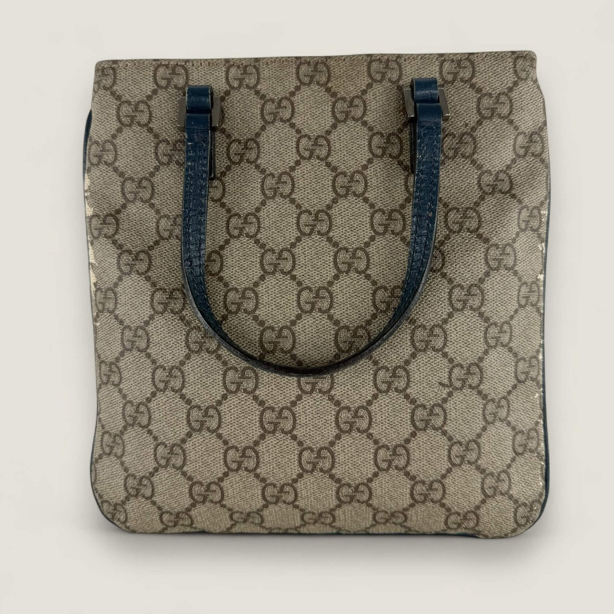 Pre-owned Gucci GG Supreme mini tote bag