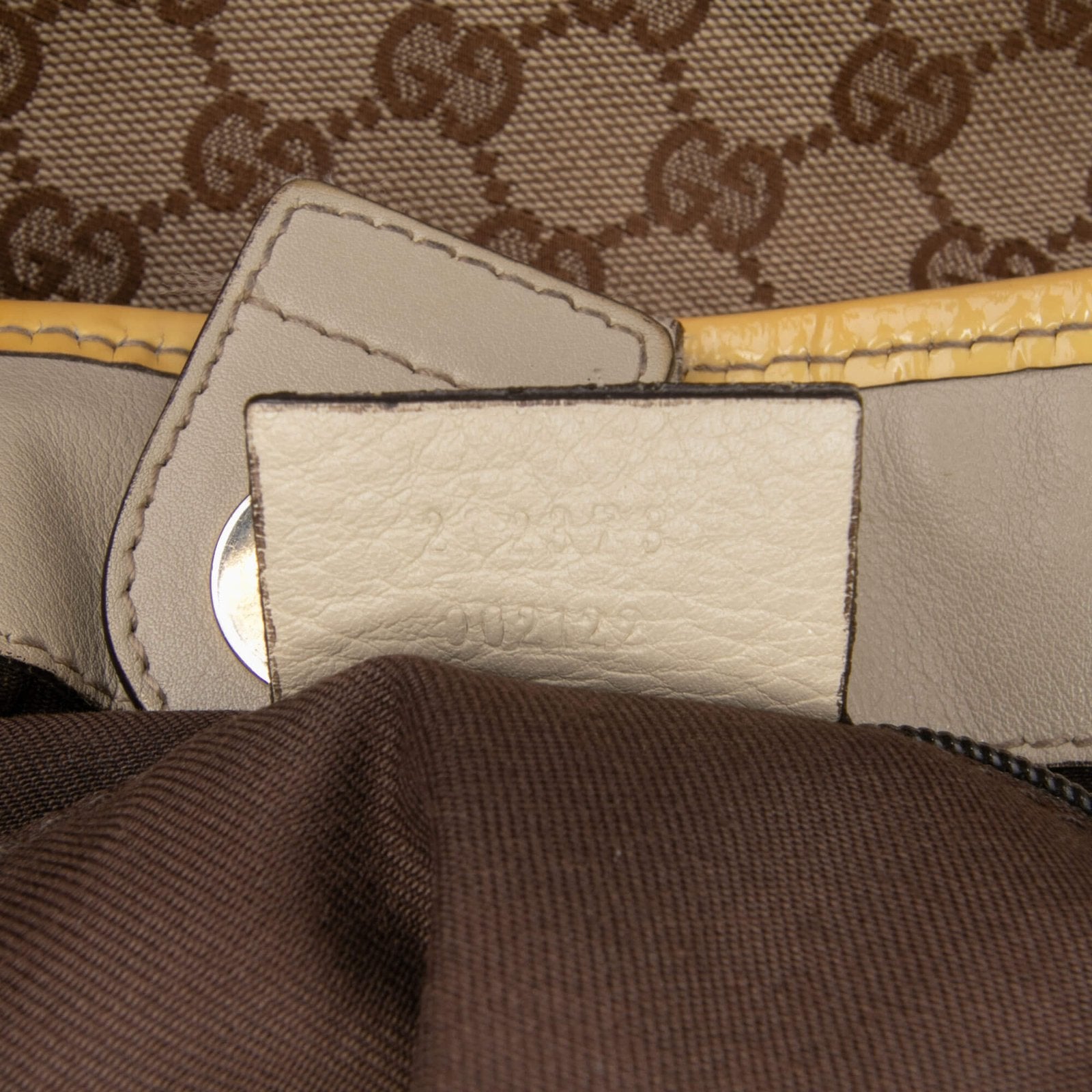 serial number Gucci bag pre-owned original