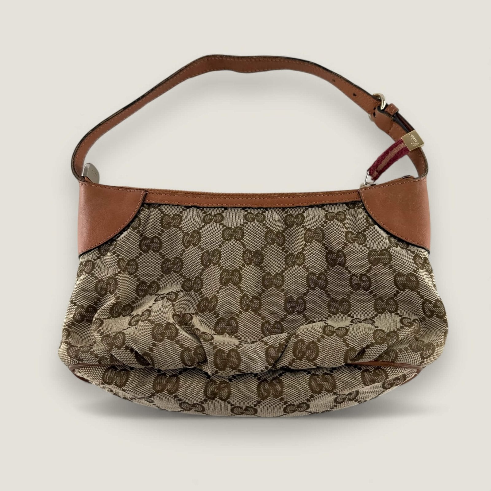 pre-owned Gucci Princy Pochette GG canvas authentic