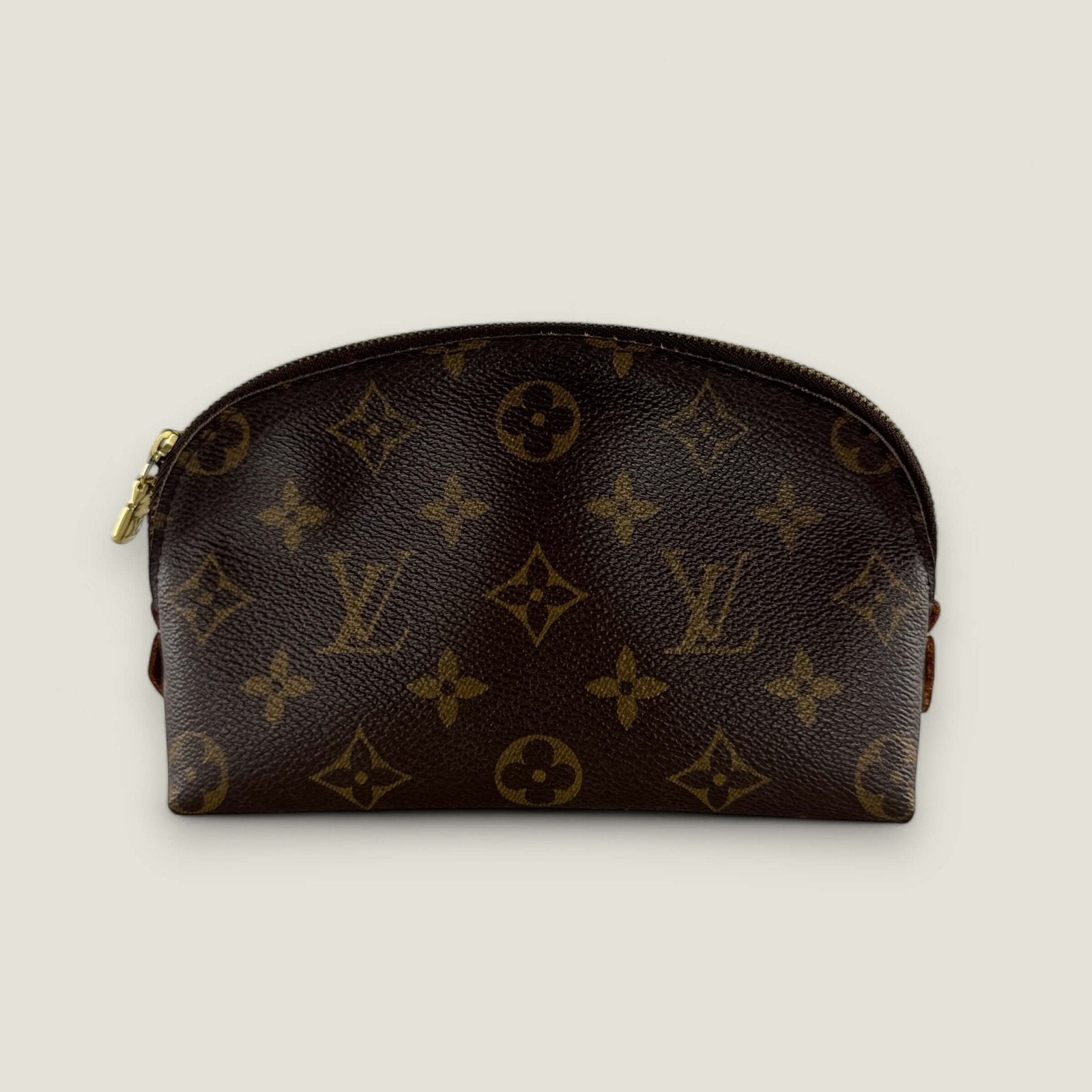 pre-owned designer Louis Vuitton makeup pouch PM