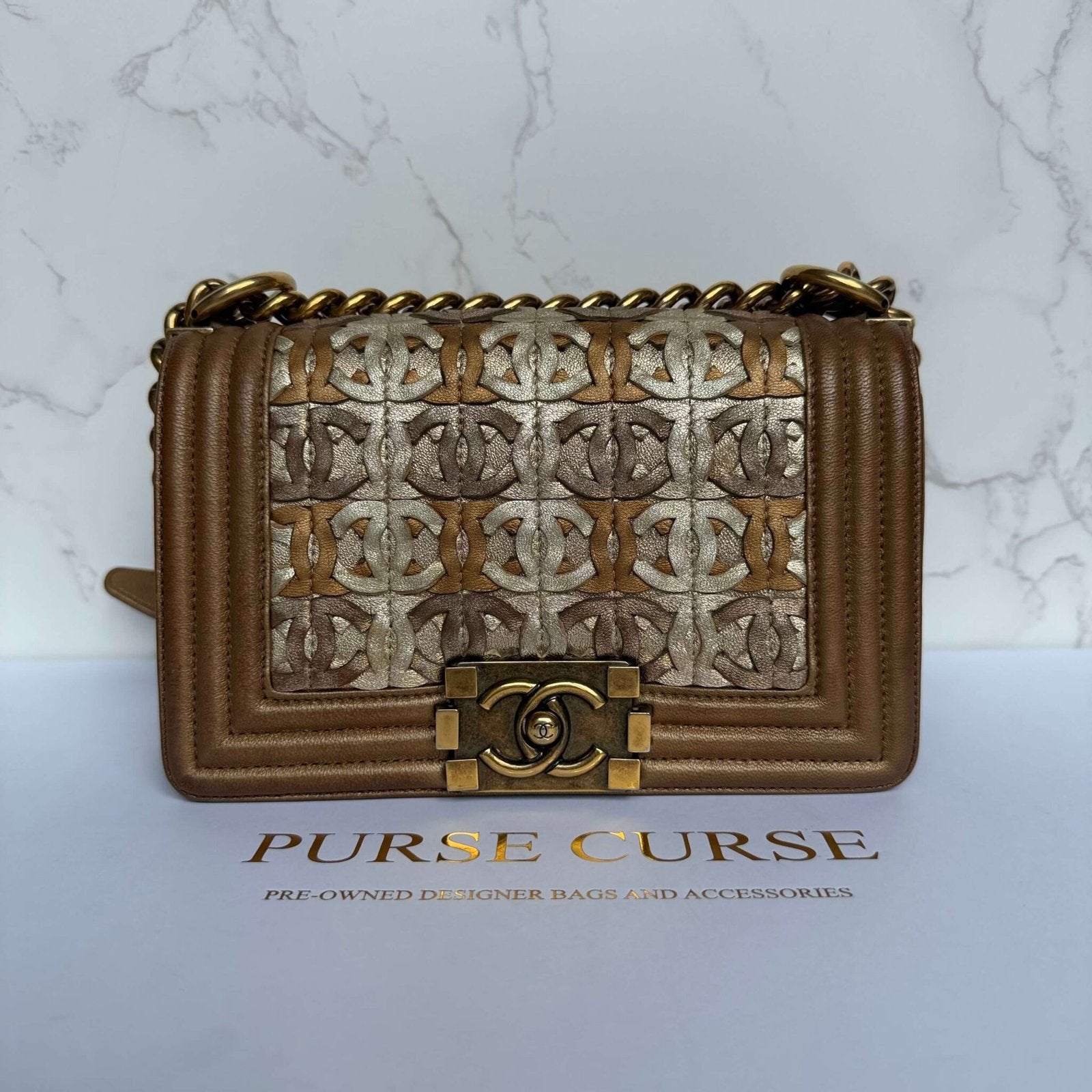 Unique Chanel Boy bag crossbody
