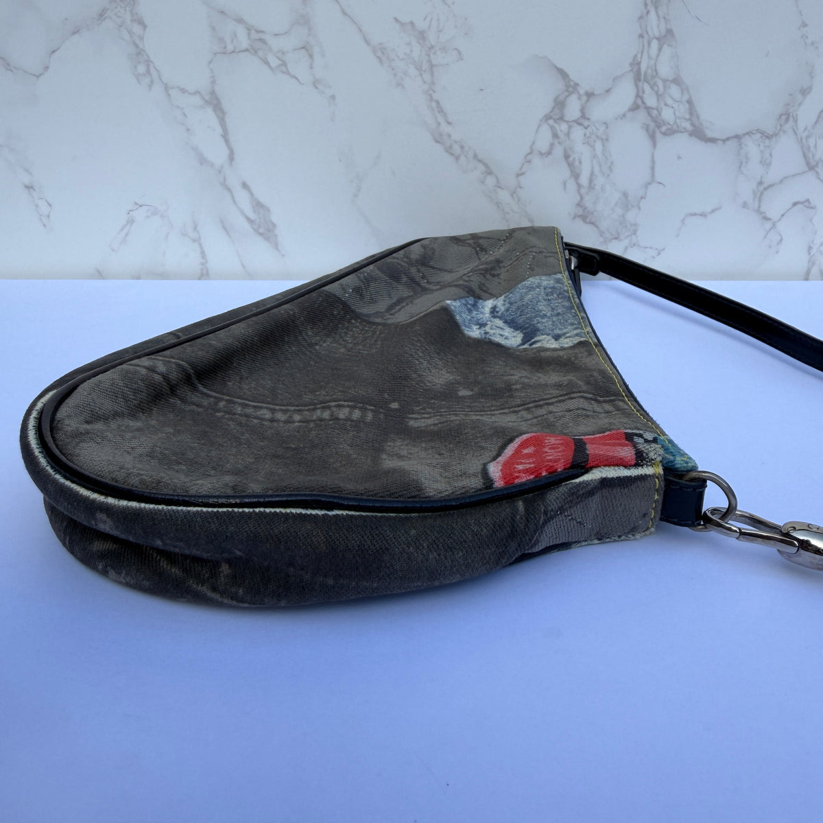 VIntage Christian Dior saddle pochette collectors item
