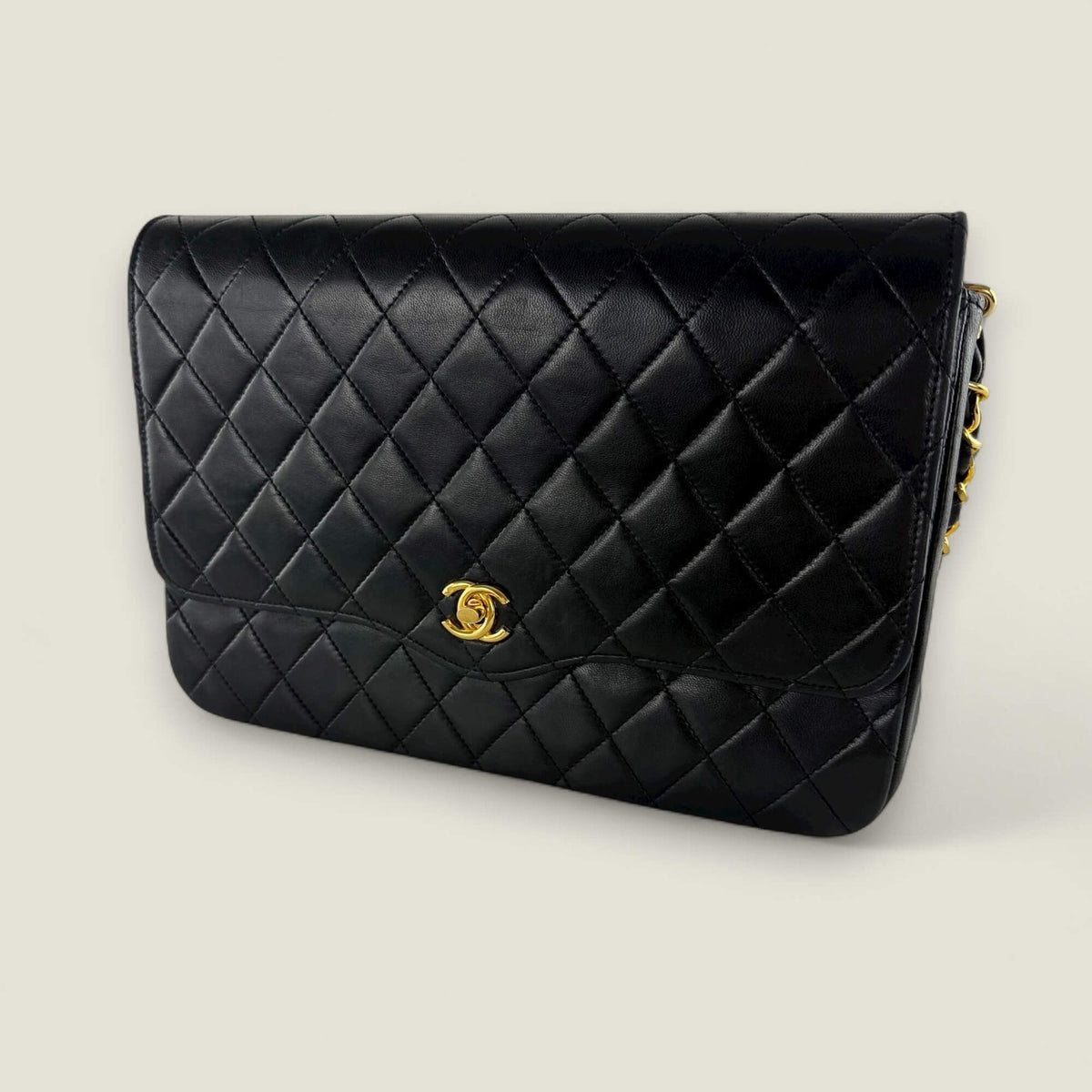 Vintage Chnael black crossbody