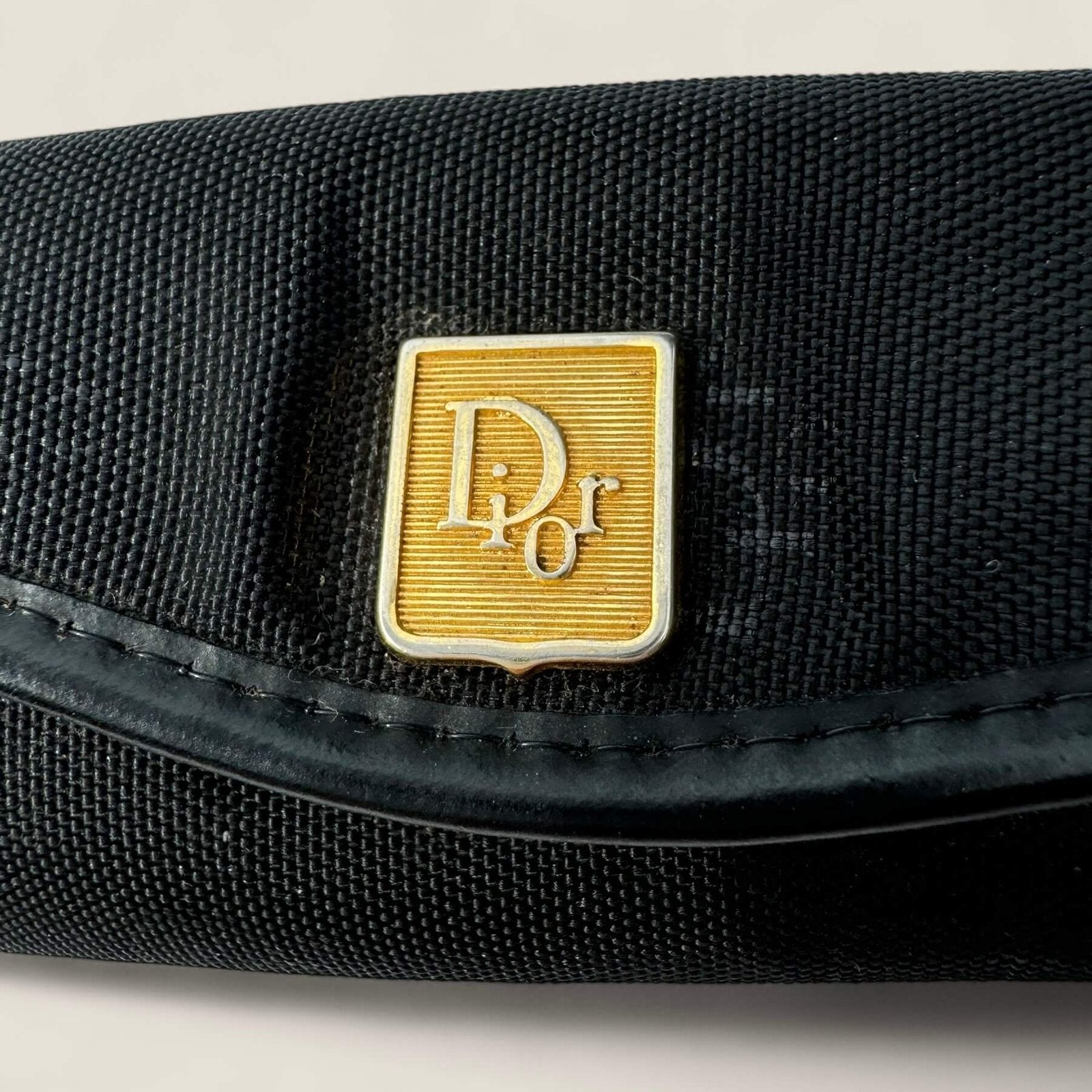 Vintage Christian Dior logo gold hardware