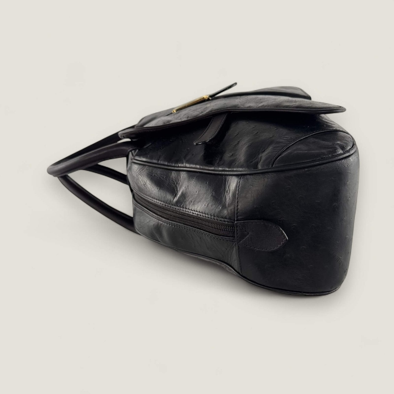 Side Dior Saddle bowler bag