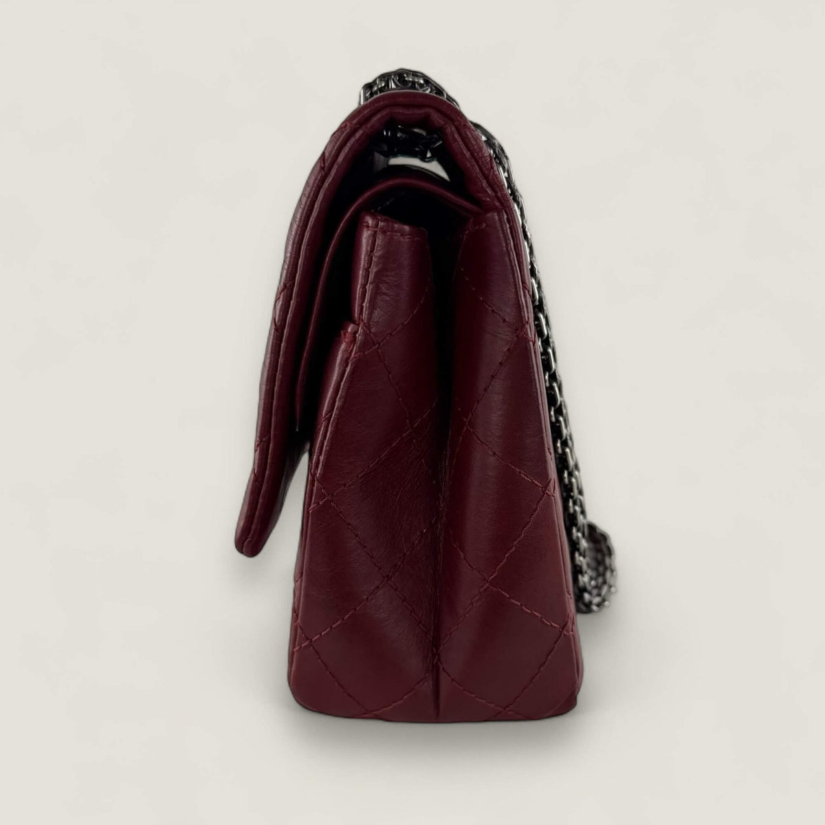 Side original Chanel shoulder bag reissue