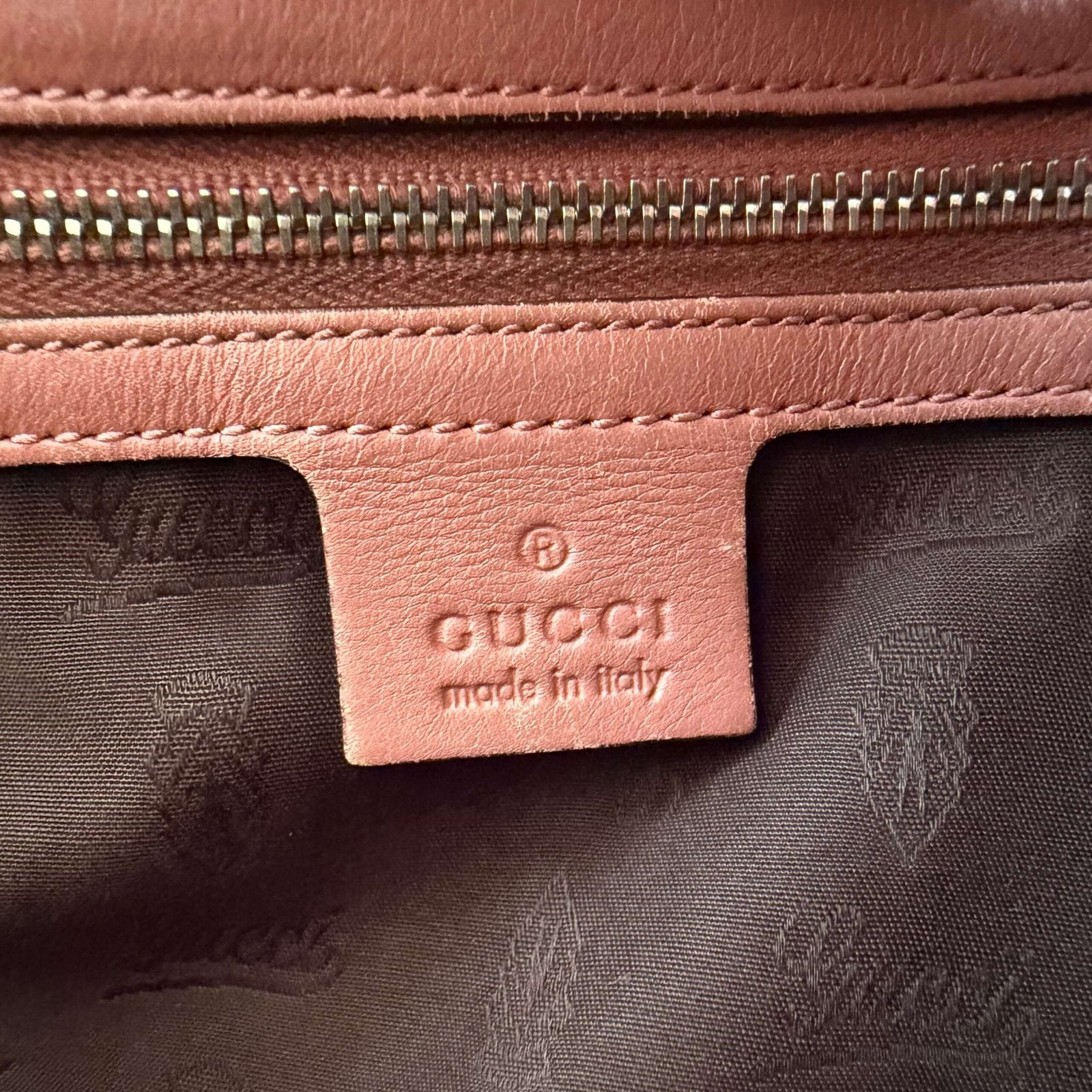 authentic Gucci handbag pink