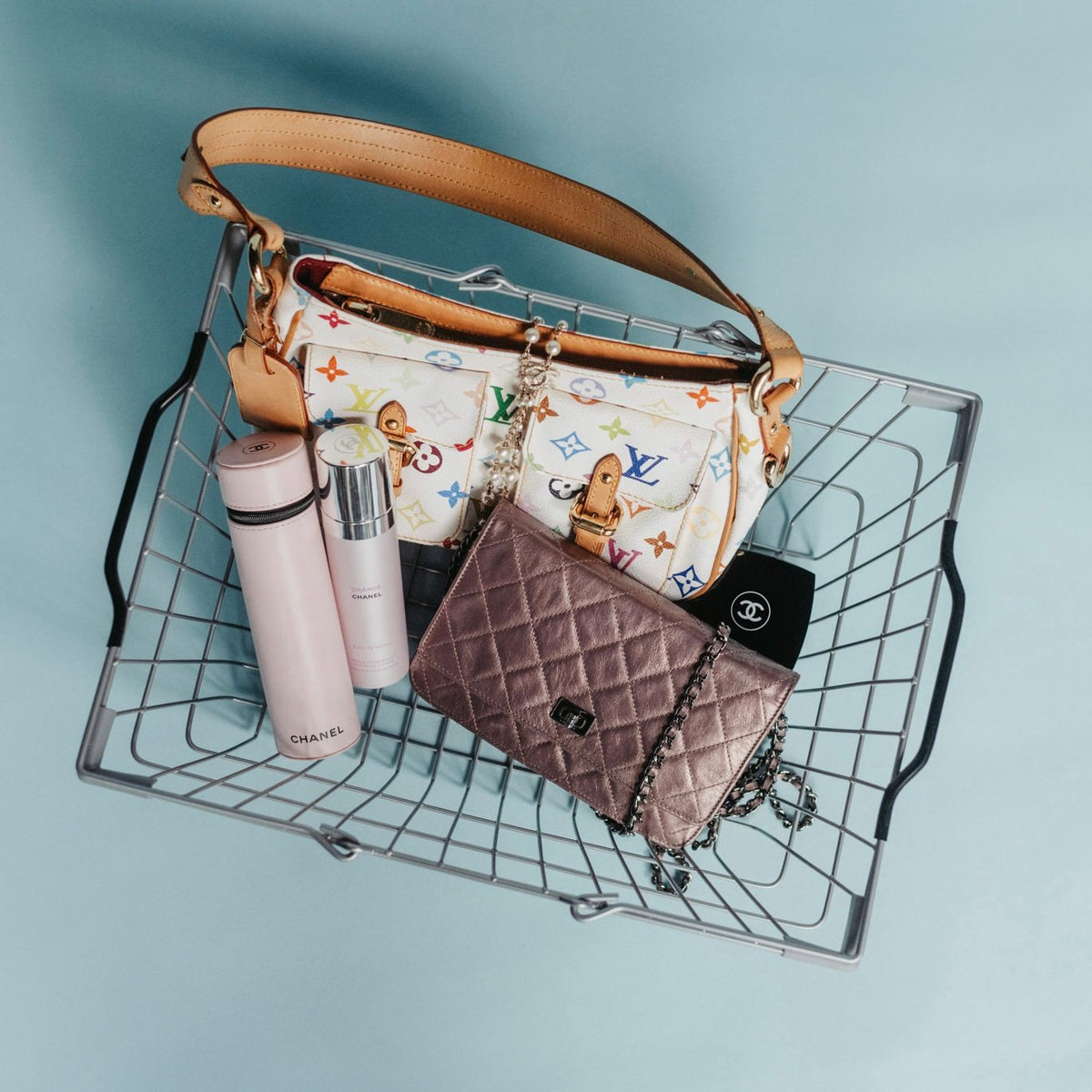 vintage Louis Vuitton multicolor Lodge PM Takashi Murakami
